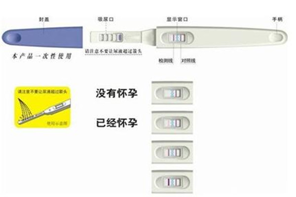 验孕棒图片怎么看图片